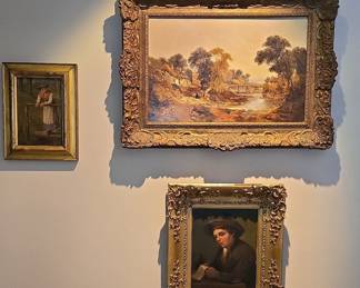 Victorian Landscape and Portrait Paintings