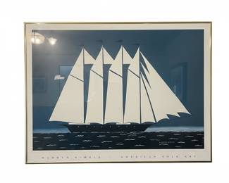 Warren Kimble "Schooner" Print