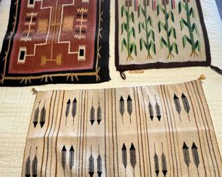Navajo Yei Woven Rugs (3)