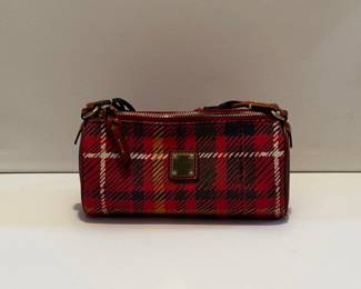 Dooney & Bourke Tartan Barrel Bag
