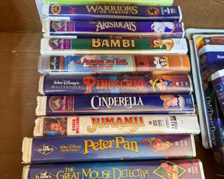11 Disney VHS