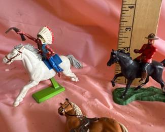 3 Horses, 2 with Riders