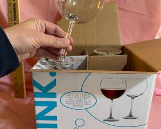 3 Wine Glasses $6.00
