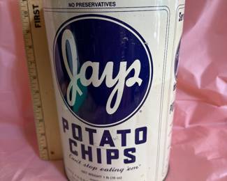 Jays Potato Chip Tin