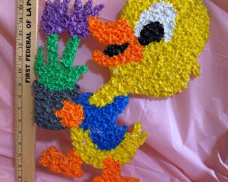 Melted Popcorn Duck $10