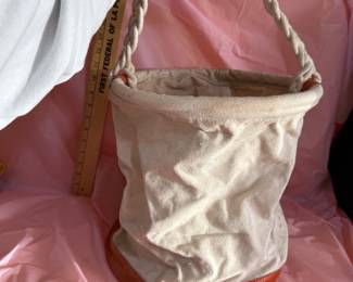 Canvas Bucket Bag