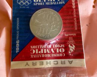 USA Archery Olympic Medallion