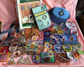 Boy Scout Books, Hat, and Patches #1