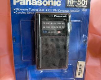 Panasonic Transistor Radio $14
