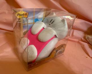 Post It Note Kitty Dispenser $5.00