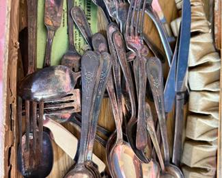 Newport Silver Plate Flatware
