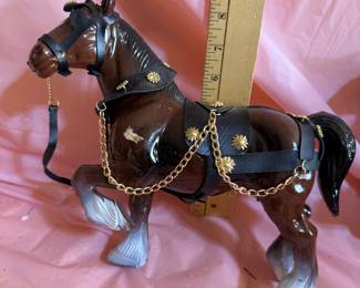 Plastic Clydesdale Horse (Mackinac Island)