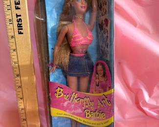 Butterfly Art Barbie $5.00