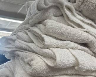 assorted towels, $20 for assortment of 5 bath and 5 hand towels 
