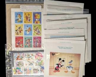Stamps 19 Mickey Mouse Disney Stamps  Ghana, Bhutan  Redonda