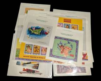 Stamps 21 Mickey Mouse  Disney Movie Stamps From Sierra Leone