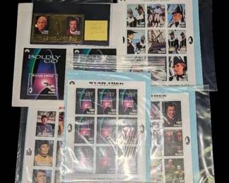 Stamps 24 Foreign Star Trek Stamps
