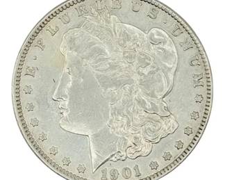 1901O Morgan Silver Dollar Coin 26.69g