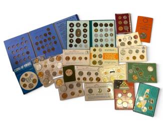 Foreign Currency  Coin Sets