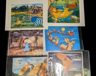Stamps 28 Disney Movie Stamps From Anguilla Ghana