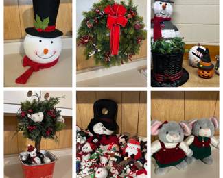 There is so much Christmas decor!