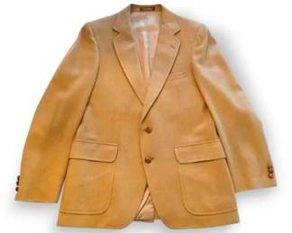 Vintage American Craftsman Camel Hair  Wool Blazer
