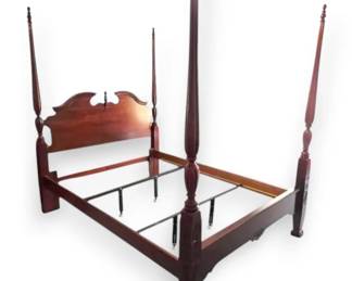 Kincaid Furniture General William Lenoir Bed E4471 Limited Edition, Queen Size