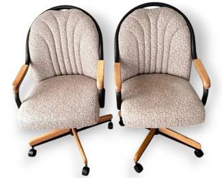 Two Caster Chair Co. Swivel Dining Chairs