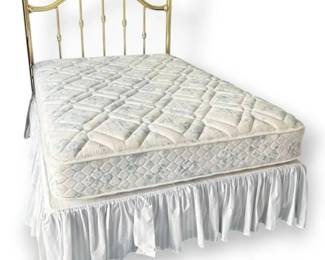 Brass Headboard  Full Sized Bed Frame Mattress Optional