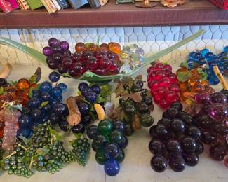 Even More Vintage Lucite Grape Clusters 