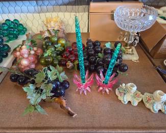 More Vintage Lucite Grape Clusters 