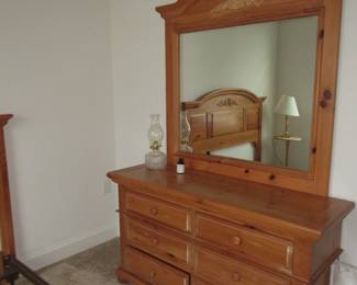 2nd bedroom set - dresser and bed frame