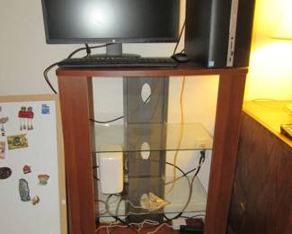 Monitor and media shelf