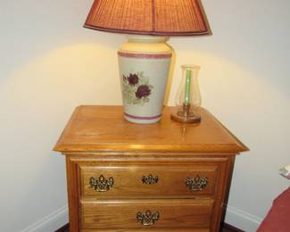 Oak nightstand