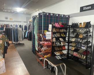 shoes, clothing