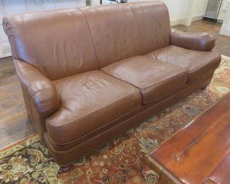Leather sofa