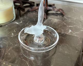 Lalique Signed Art Glass