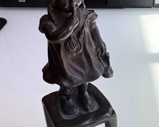 Juan Clara signed bronze