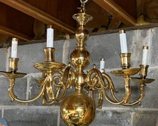 Brass Chandelier