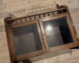 antique wall cabinet