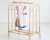 L11 Rattan Kids Clothes Hanger