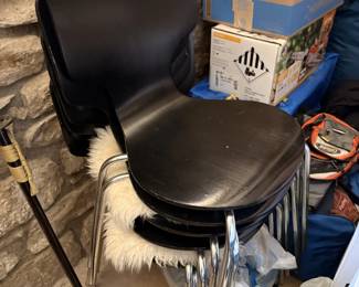 stackable modern dining chairs