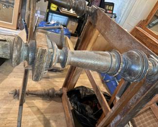 early 19th Century oak table legs