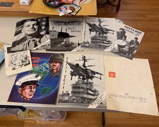 Vintage military ephemera