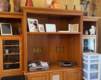 Oak Entertainment Center