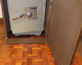 Hidden safe in cabinet/endtable.