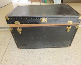 Vintage travel trunk