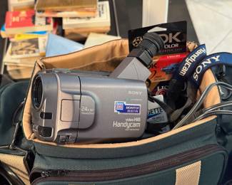 Vintage Sony Camcorder