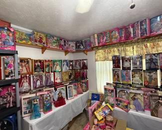 Huge Barbie collection to include rare and hard to find