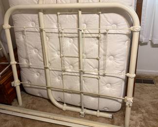 Vintage iron bed